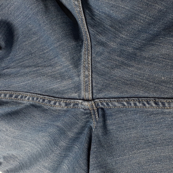 Merona Low Rise Boot Medium Vintage Wash Blue Jeans 12 Medium - Picture 14 of 16